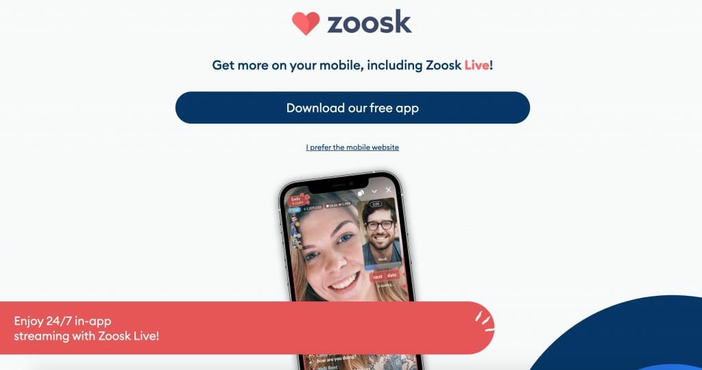 Zoosk app