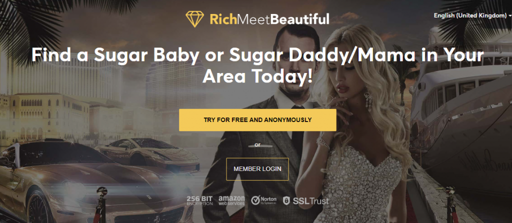 Rich Meet Beautiful main page