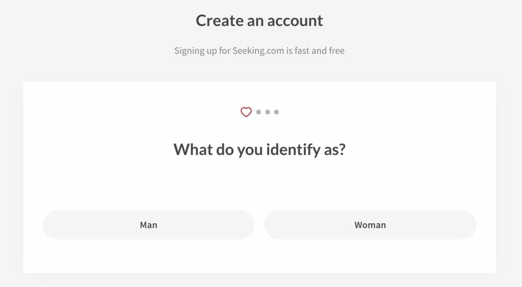 SeekingArrangement create account