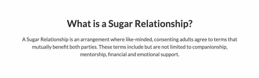 Sugarbook what is sugar relationship